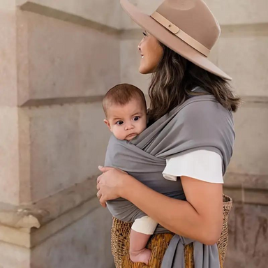 ComfortCarry Baby Draagdoek – Ergonomische Draagdoek met Rugondersteuning en Flexibele Draagposities More For Mini