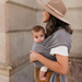 ComfortCarry Baby Draagdoek – Ergonomische Draagdoek met Rugondersteuning en Flexibele Draagposities More For Mini