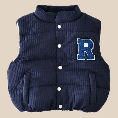 Väst – Malabo Unisex, Blå/Grön, Bomull, Storlek 0–4 år More For Mini
