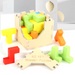 Houten 3D Puzzel voor Kinderen – Educatief Speelgoed vanaf 3 Jaar | Duurzame Breinbreker More For Mini