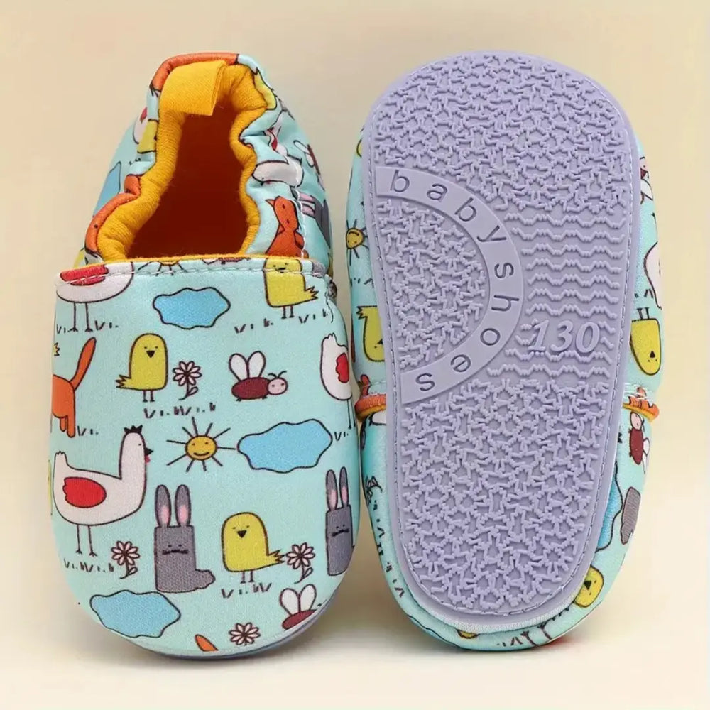 Baby Slip-in Tofflor med Halkskydd | Lättviktiga & Andas för Säker Gång More For Mini