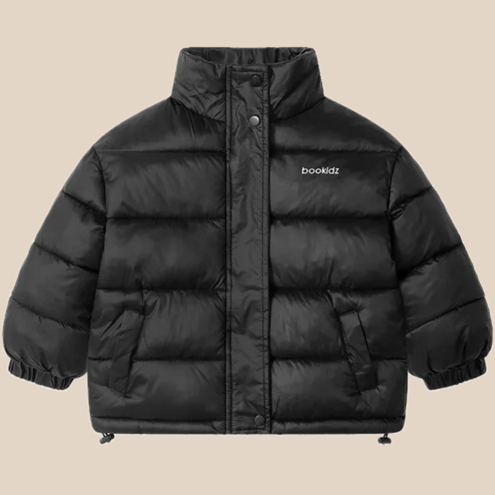 Dunjacka – Dhak Unisex, Svart/Beige, Polyester, Storlek 2–9 år More For Mini