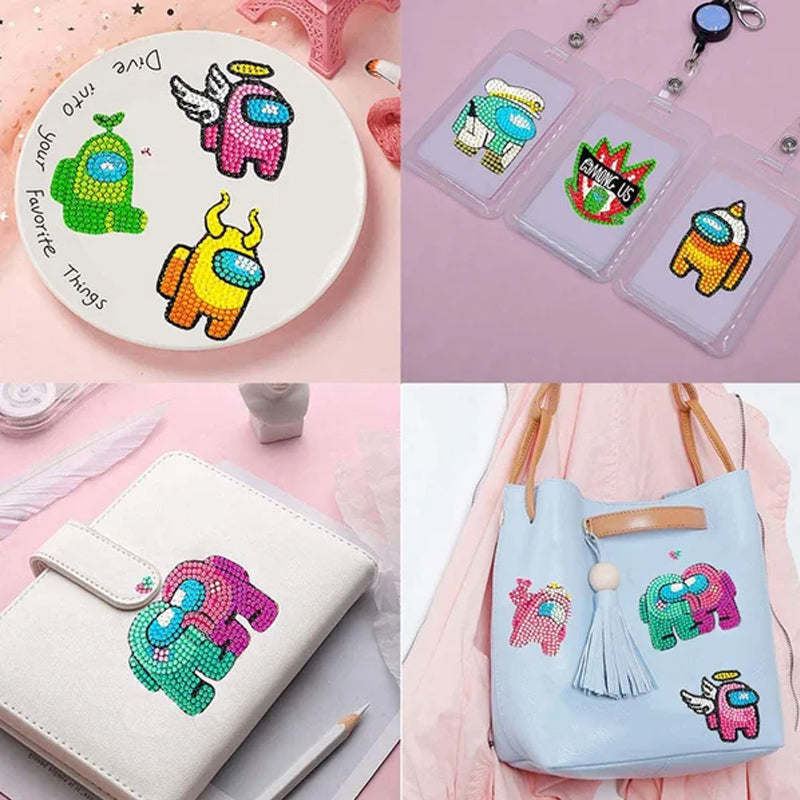 Diamantmålning för Barn – Kreativt DIY Pysselset från 5 År | SparklePix More For Mini