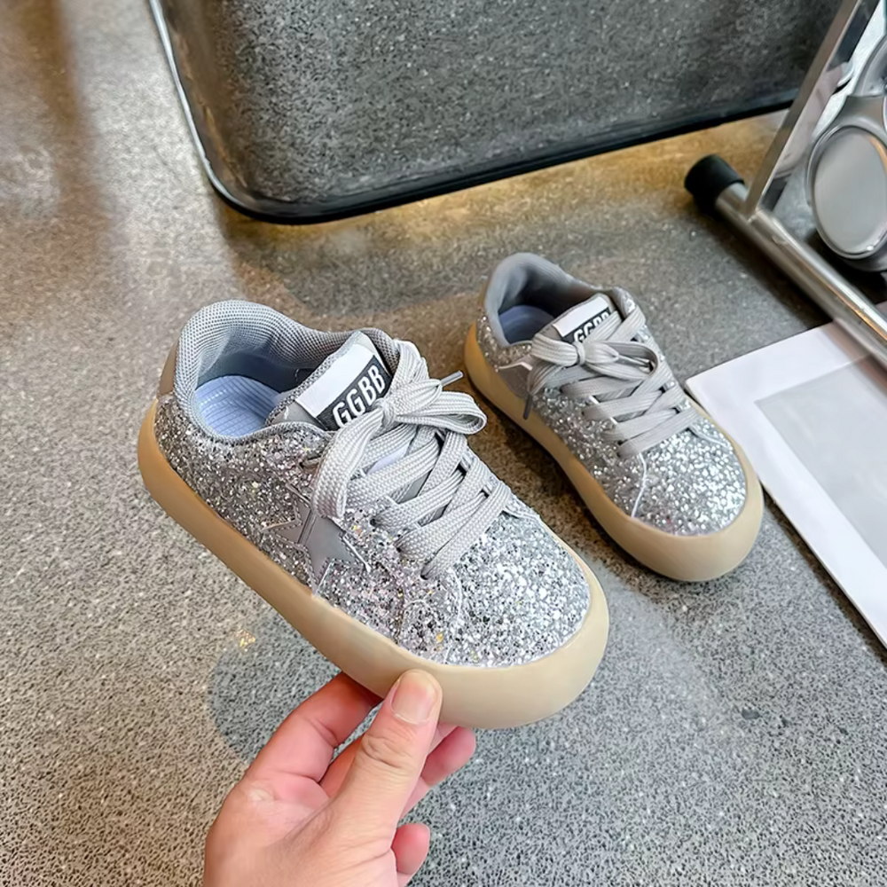 Glittersneakers för Flicka – Bekväma & Stilfulla Barnskor | Lumina Kids More For Mini