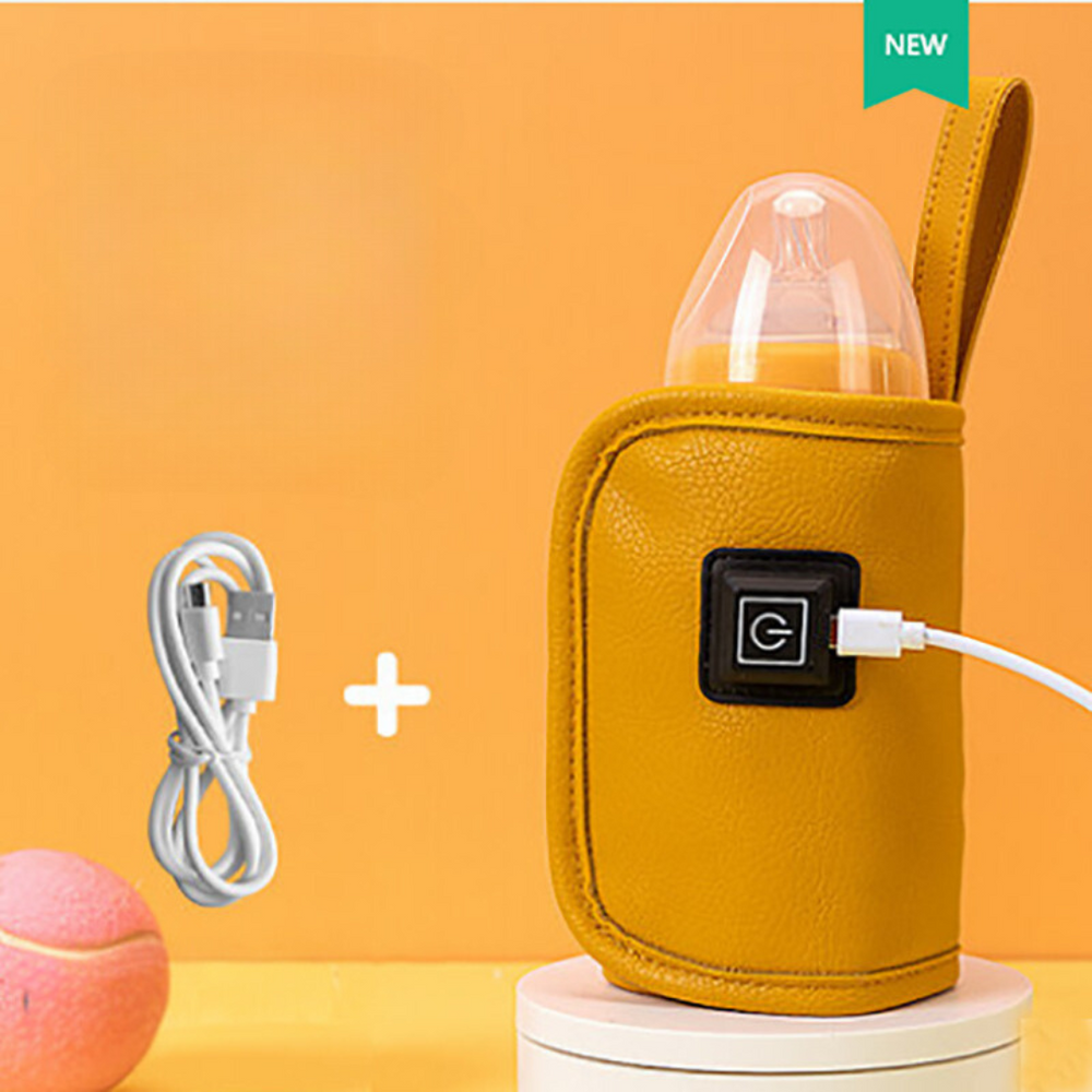 Draagbare Babyflessenwarmer – Warm Melk Onderweg in Minuten | USB & Type-C Aansluiting More For Mini