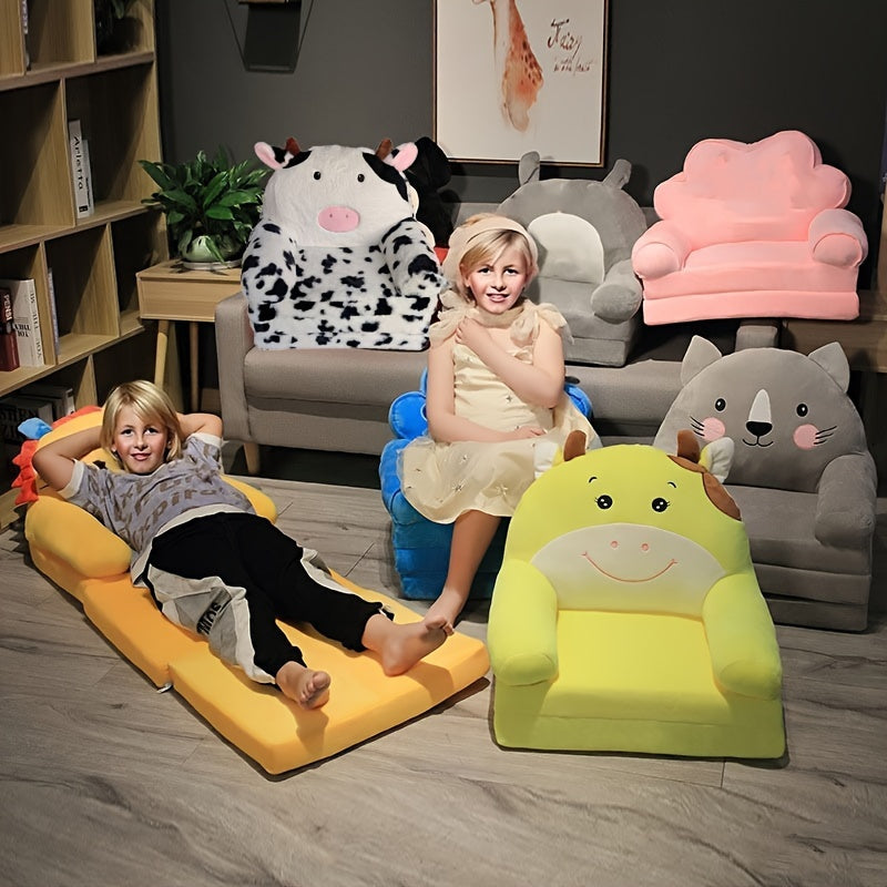 Barnvikbar Soffa Hund Plysch – Tvättbar Sittmöbel 2-8 År More For Mini
