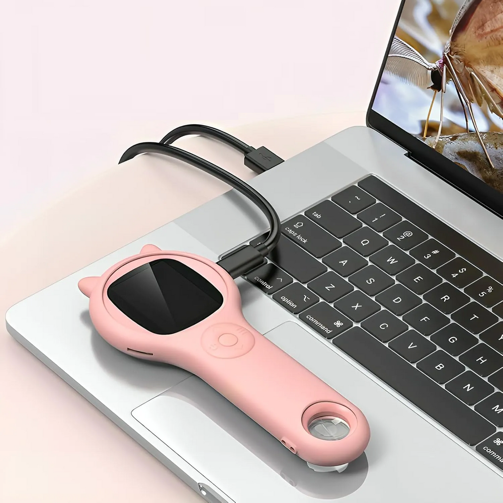 Digital Barnmikroskop med 250x Zoom – HD Vetenskapsleksak för Upptäckare More For Mini