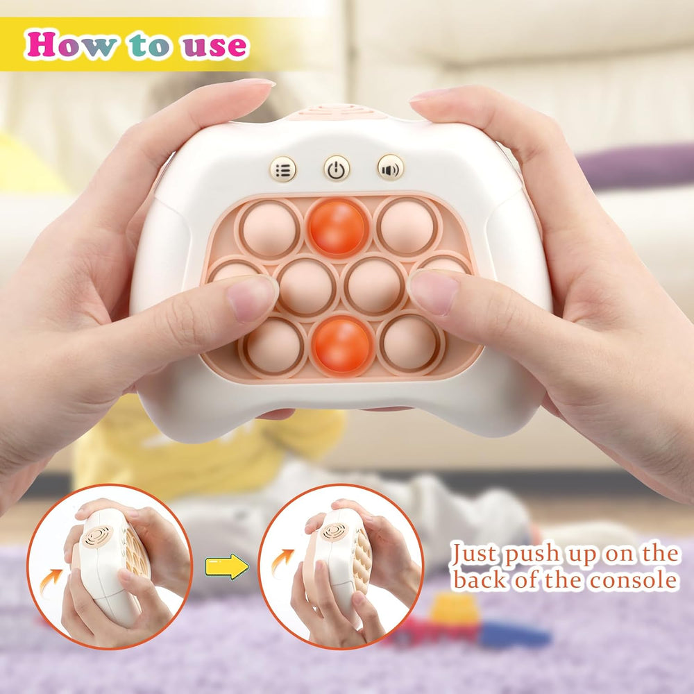 ReflexClick Reactiespel voor Kinderen – Stimuleer Reflexen & Concentratie | Educatief Pop-It Spel met Licht en Geluid More For Mini