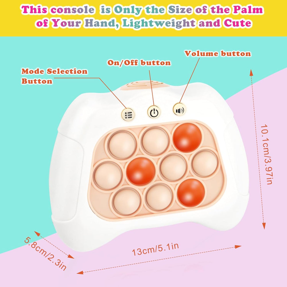 ReflexClick Reactiespel voor Kinderen – Stimuleer Reflexen & Concentratie | Educatief Pop-It Spel met Licht en Geluid More For Mini
