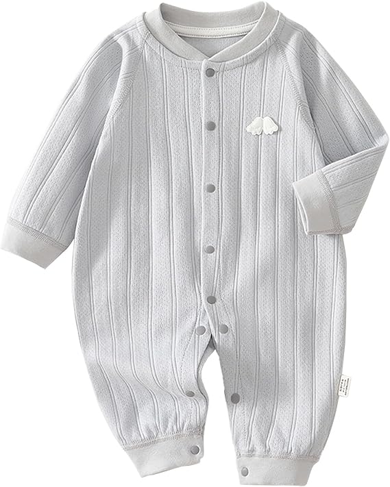 Baby Pyjamas Bomullssovdräkt – Mjuk & Bekväm | 0-18 mån More For Mini