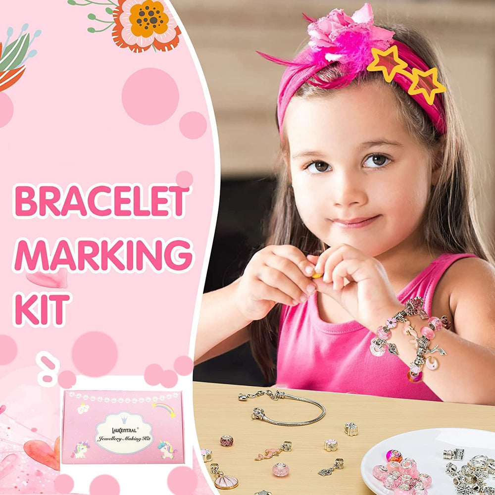 DIY Armband Kreationsset för Barn – Pärlor & Berlockkit More For Mini