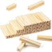 Houten Bouwset voor Kinderen – Duurzame Kastelenbouw met Blokken | WoodWise Creatief Speelgoed 3+ Jaar More For Mini