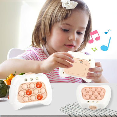 ReflexClick Reaktionsspel för Barn – Stimulerar Reflexer & Koncentration | Pedagogiskt Pop-It Spel med Ljus och Ljud More For Mini