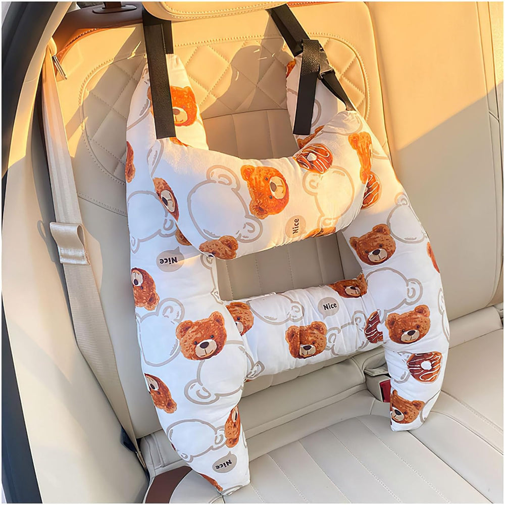 TravelComfort Auto Reiskussen – Perfecte Hoofd- en Nekondersteuning voor Kinderen tijdens Lange Rit More For Mini
