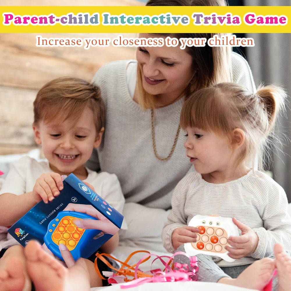 ReflexClick Reaktionsspel för Barn – Stimulerar Reflexer & Koncentration | Pedagogiskt Pop-It Spel med Ljus och Ljud More For Mini