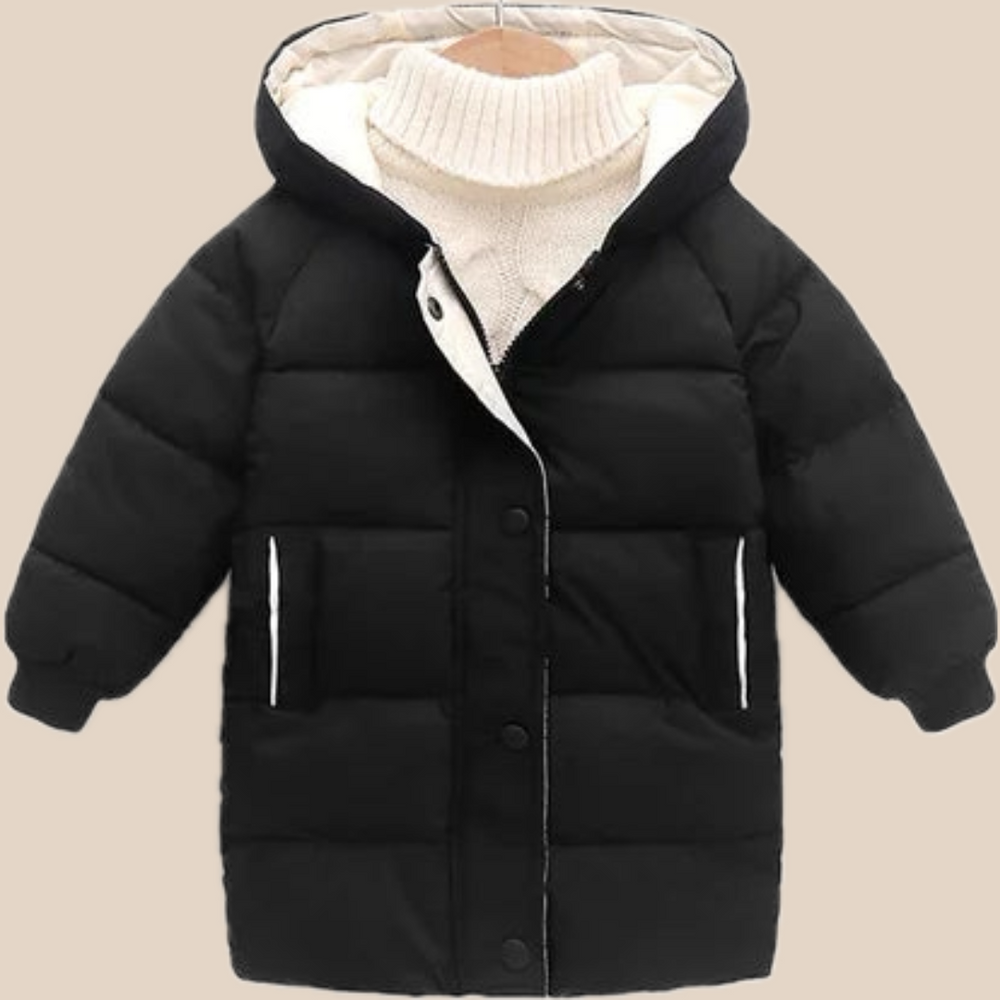 Parka Jacka – Tuni Unisex, Svart/Rosa/Blå/Vit, Polyester, Storlek 0–9 år More For Mini
