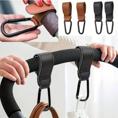 EasyCarry Kinderwagenhaken Set – Duurzaam en Multifunctioneel voor Georganiseerde Wandeling More For Mini