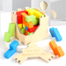 Houten 3D Puzzel voor Kinderen – Educatief Speelgoed vanaf 3 Jaar | Duurzame Breinbreker More For Mini