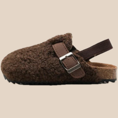 Slip-ins med Ull – Luanda Unisex, Beige/Brun, Fårskinn, Storlek 20–34 More For Mini