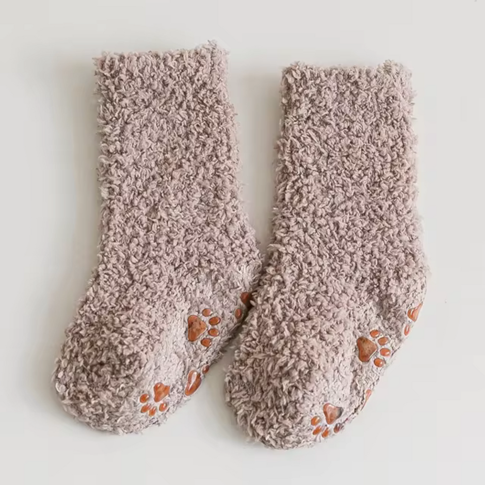 Varma babysockor i fleece | CozySteps strumpor för bebisar | Mjuka vintersockor för barn More For Mini