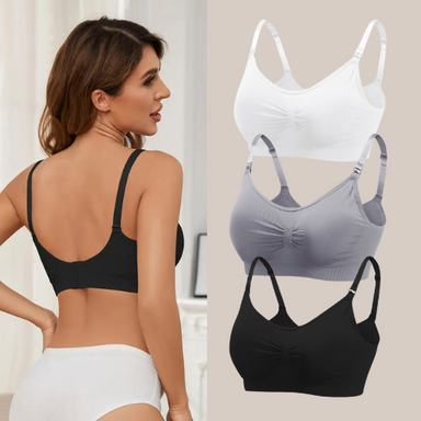 ComfortFit Voedingsbeha Set – Zacht, Ademend en Ondersteunend voor Moeders More For Mini