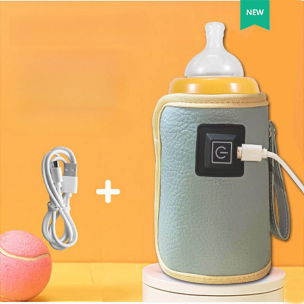 Draagbare Babyflessenwarmer – Warm Melk Onderweg in Minuten | USB & Type-C Aansluiting More For Mini