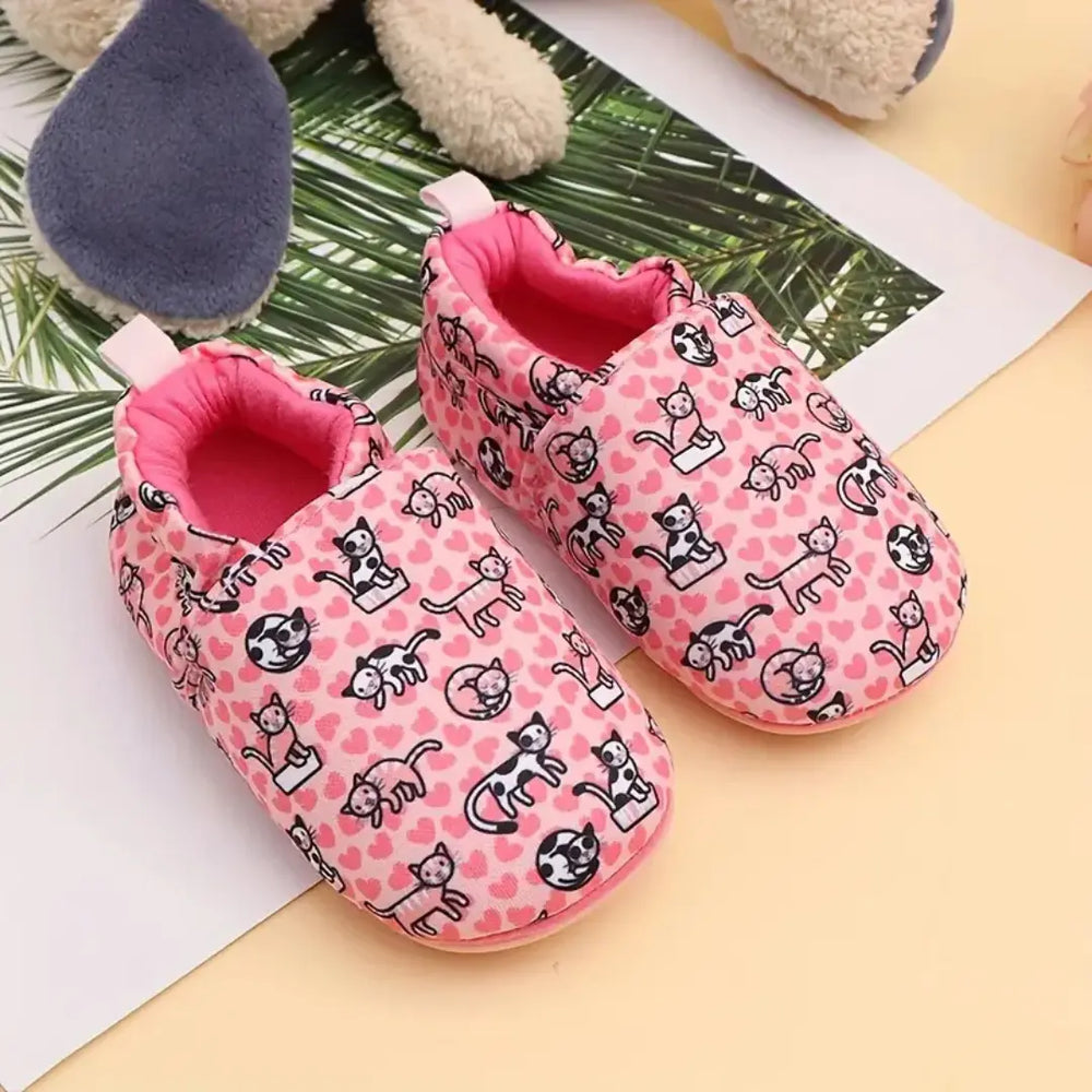 Baby Slip-in Tofflor med Halkskydd | Lättviktiga & Andas för Säker Gång More For Mini