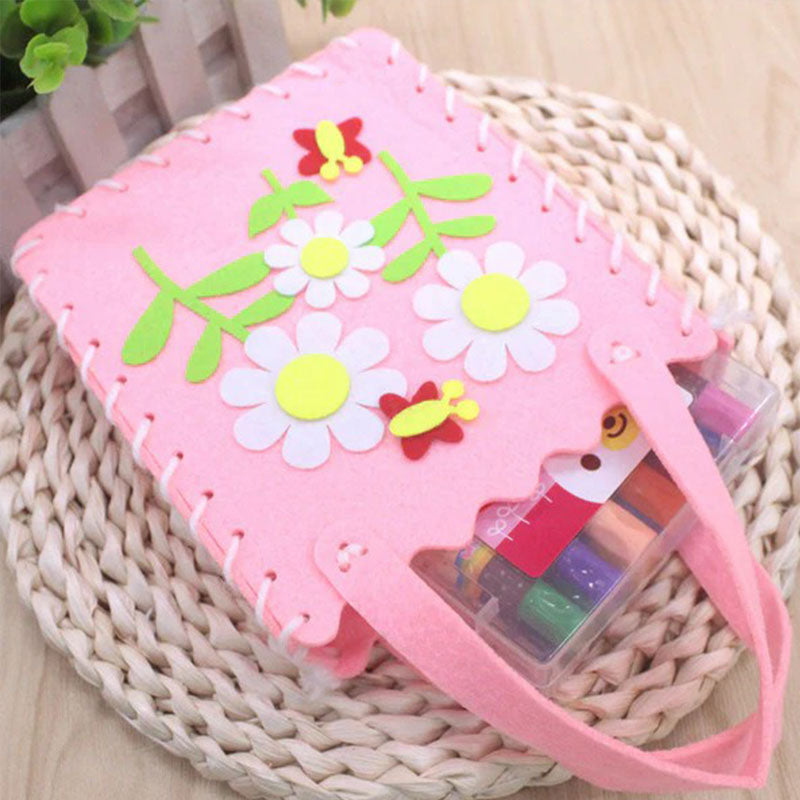 DIY Kindertas Knutselset – Creatieve Naaiset voor Meisjes | Unieke Handtas Zelf Maken More For Mini