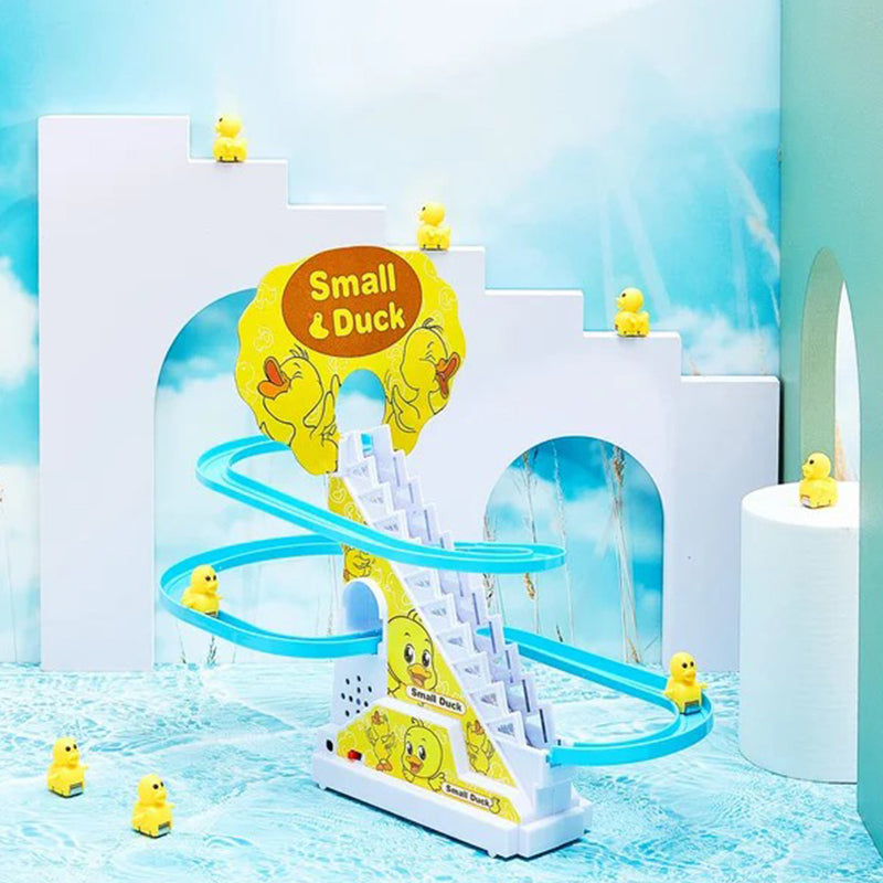 Muzikale Eendjesbaan voor Peuters – Interactief Speelgoed met Licht & Geluid More For Mini