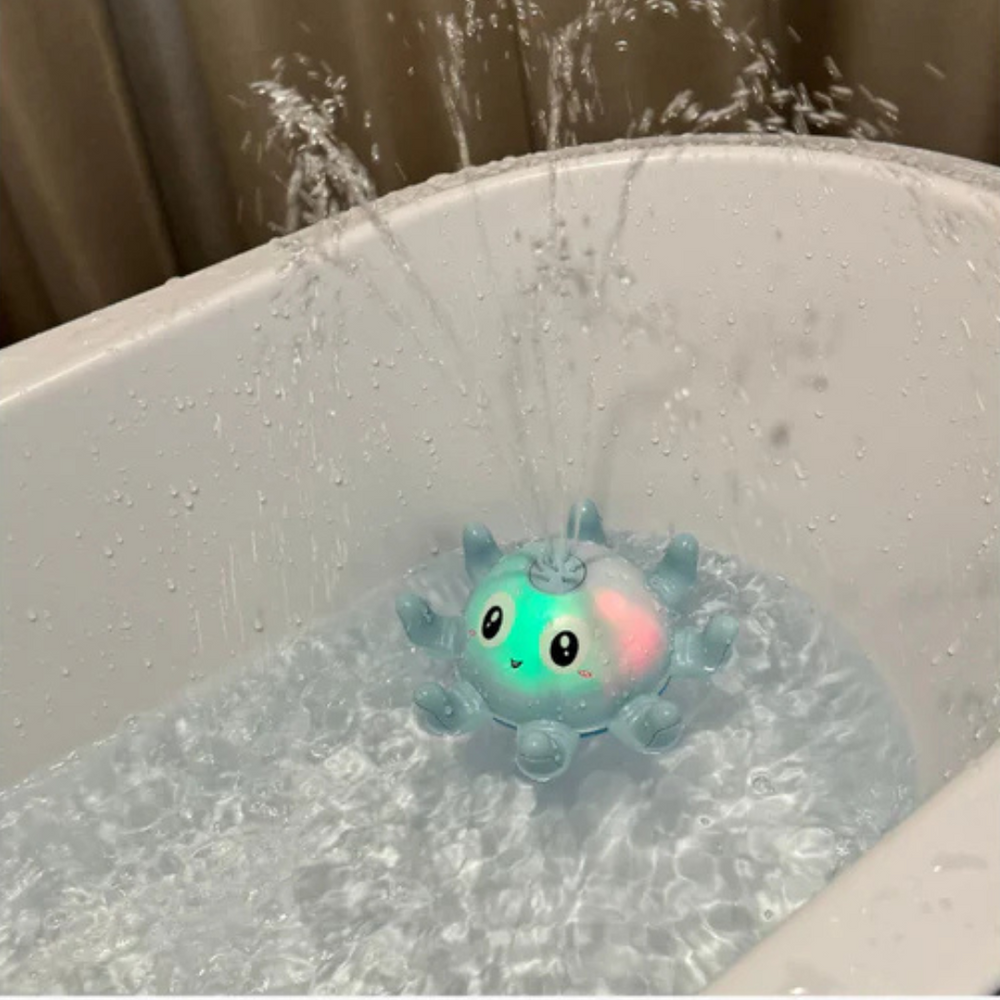 AquaGlow Badfontein met Licht – Magisch BadSpeelgoed voor Kinderen | Waterfontein & Discolichtjes More For Mini