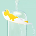 DinoSplash Baby Badmuts – Bescherming tegen Shampoo en Water voor Baby's en Peuters More For Mini