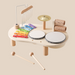 Trämusikbord – Pedagogiskt Musikinstrument för Barn, Inklusive Trummor, Xylofon & Cymbaler, från 1 år More For Mini