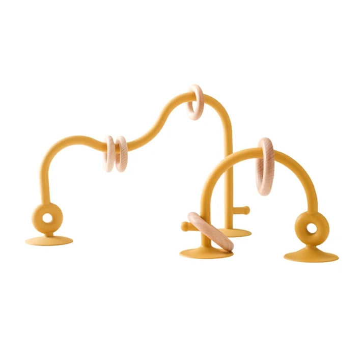 Stacky Fun Siliconen Ring Tafelspel – Educatief Speelgoed voor Baby’s en Peuters More For Mini
