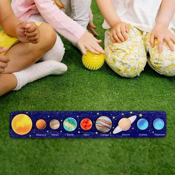 GalaxyExplorer Ruimtepuzzel voor Peuters – Leer het Zonnestelsel Spelenderwijs More For Mini