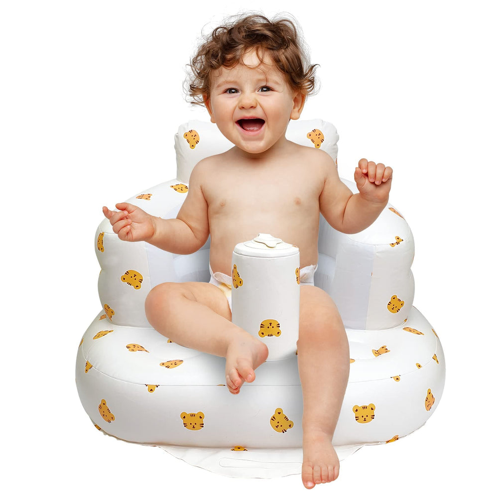 Bekväm uppblåsbar babystol / småbarnsstol – Perfekt för lek och matning, 0–3 år More For Mini