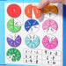 Montessori Magnetisk Bråkpusselbok för Barn – Lär dig matematik på ett lekfullt och interaktivt sätt! More For Mini