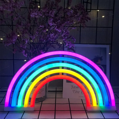 Rainbow Nachtlamp Kind – Kleurrijk Slaaplampje voor Rustige Nacht & Magische Sfeer More For Mini