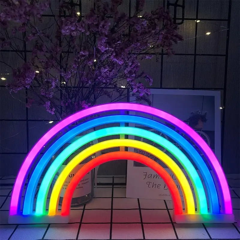 Rainbow Nachtlamp Kind – Kleurrijk Slaaplampje voor Rustige Nacht & Magische Sfeer More For Mini