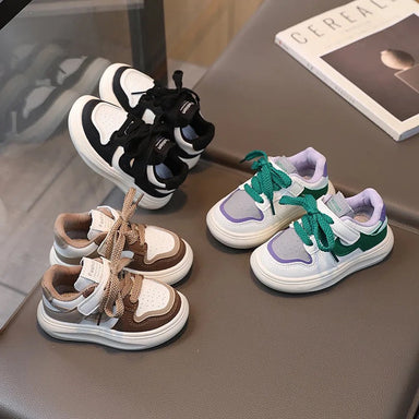 Barnsneakers med Kardborreband – Storlek 21–28 | Andningsbara & Lättviktiga för Pojkar & Flickor More For Mini