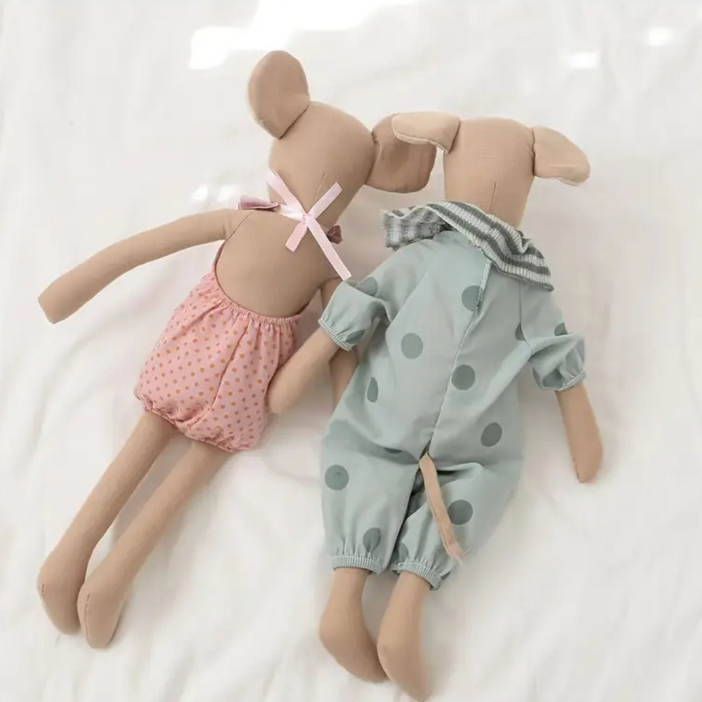 Mjuk Babymus Gosedjur – Perfekt Gåva för Bebisar och Småbarn More For Mini