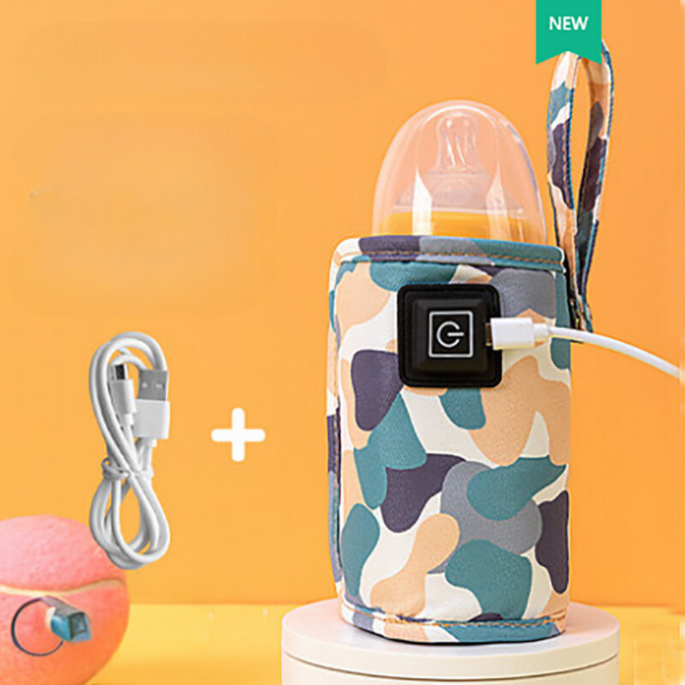 Draagbare Babyflessenwarmer – Warm Melk Onderweg in Minuten | USB & Type-C Aansluiting More For Mini