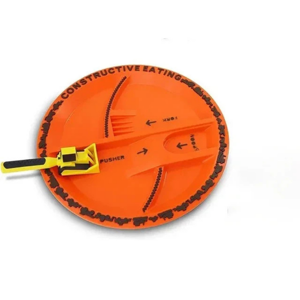 Kinder Bouwbestek Set – Speels Bestek voor Kinderen met Bouwvoertuigen Design | Veilig & Ergonomisch Etenstijd Speelgoed More For Mini