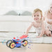 MotoFlash Elektrische Motorfiets met LED Lichten en Muziek – 360° Draaiend Speelgoed voor Kinderen More For Mini