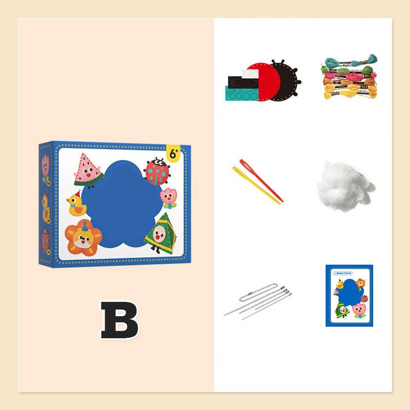 Kreativt Sömnadskit för Barn – Komplett Djurpysselset med Garn & Nålar (5+ år) More For Mini