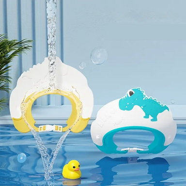 DinoSplash Baby Badmuts – Bescherming tegen Shampoo en Water voor Baby's en Peuters More For Mini