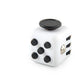 Fidget cube med 6 taktila sidor – tysta klickknappar, stålkula, fickformat | fidgetkub