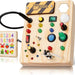 Interactief Houten Speelpaneel voor Peuters – Educatief & Veilig Ontdekken More For Mini