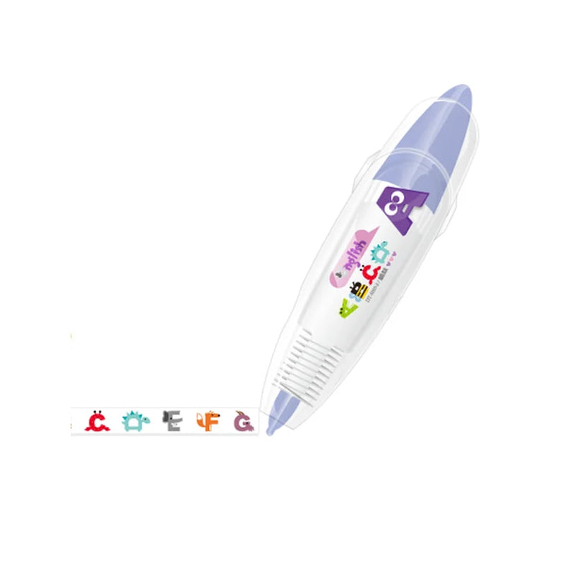 Decoratieve Pen met Cartoon Tape – Perfect voor Bullet Journals, Planners & Knutselen More For Mini