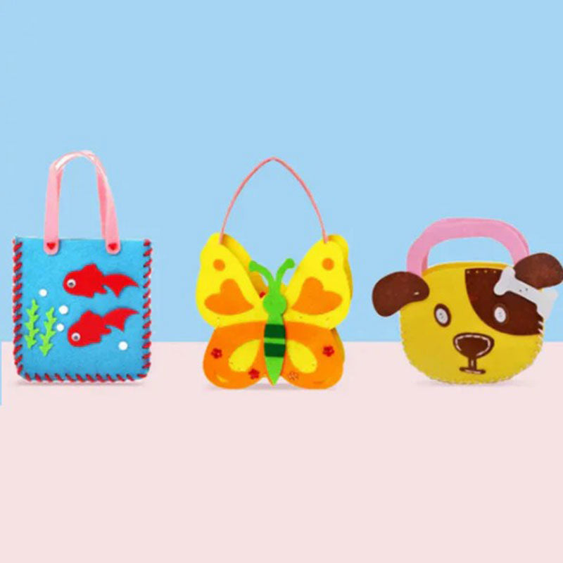 DIY Kindertas Knutselset – Creatieve Naaiset voor Meisjes | Unieke Handtas Zelf Maken More For Mini