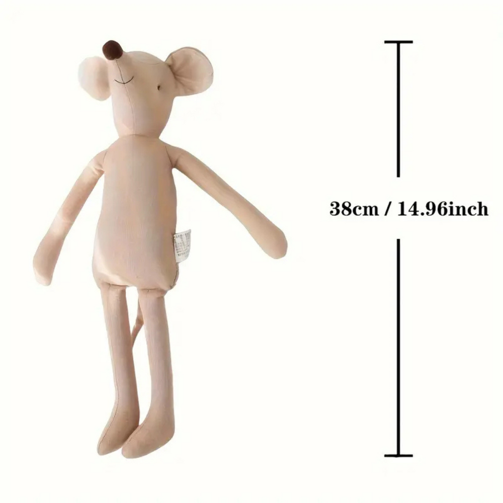 Zachte Babymuis Knuffel – Perfect Cadeau voor Baby’s en Peuters More For Mini